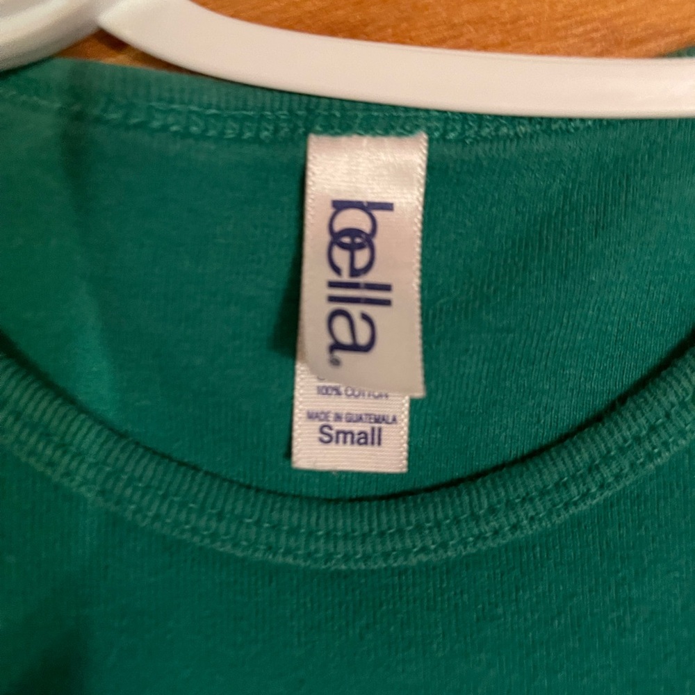 Green Skate baby tee small